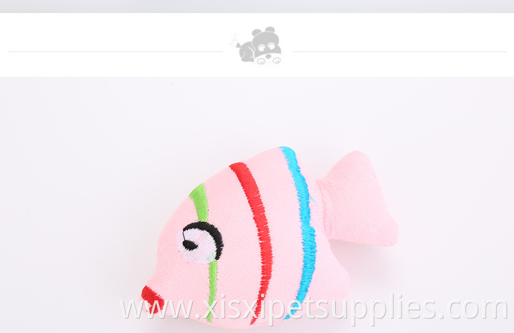 new cat products three color catnip fish toy for cats